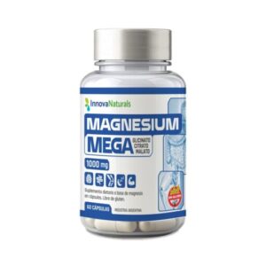 Magnesio Glicinato Citrato Malato 3en1 Innovanaturals 60 cápsulas