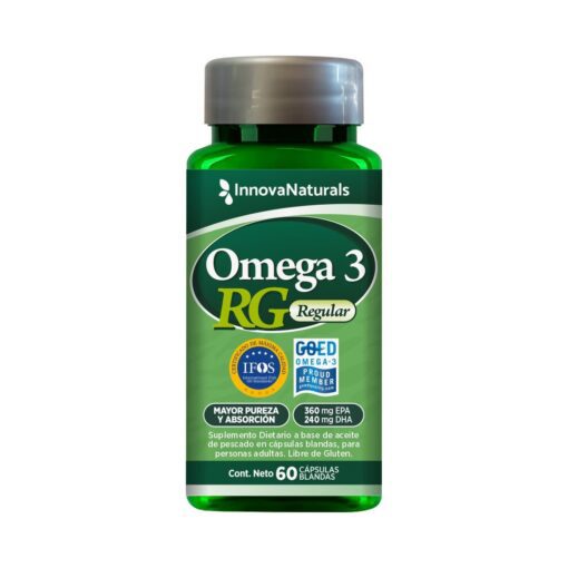 Omega 3 Regular IFOS GOED 360mg EPA 240mg DHA Innovanaturals 60 cápsulas